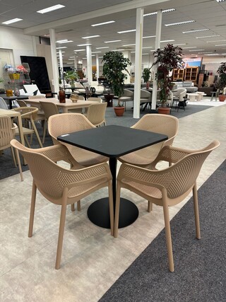 Tuinset Simon, zwart/ beige